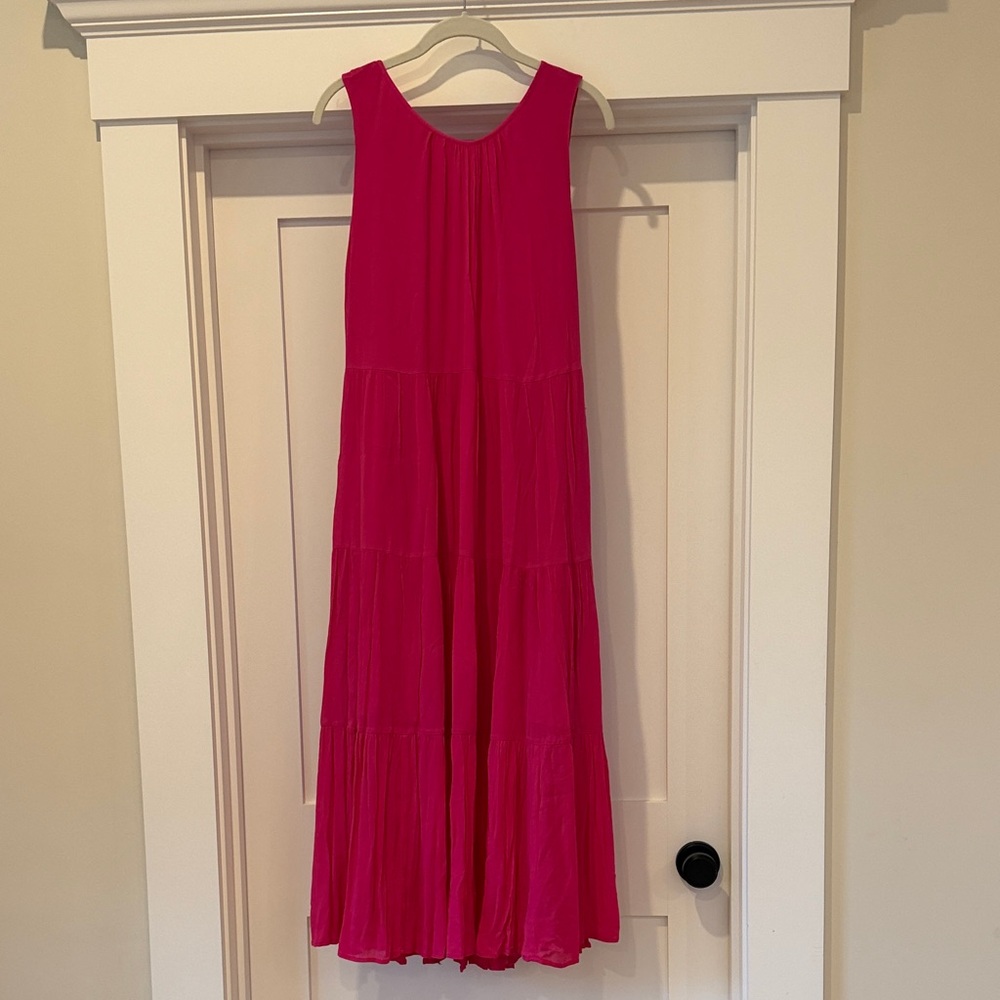 Banana Republic Pink Maxi Dress
